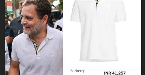 burberry jacket rahul gandhi|burberry t shirt.